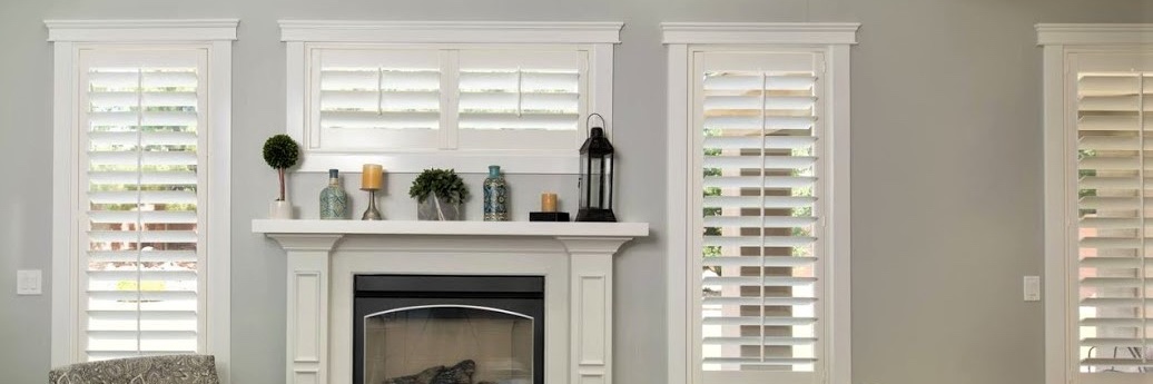 Shutters with large frames in San Jose