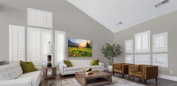 Shutters in a San Jose living room